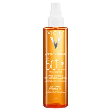 Vichy Capital Soleil Spf50+ Aceite Celular Invisible 200 ml