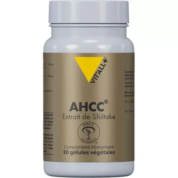 Vitall+ AHCC Extrato de Shiitake 30 cápsulas vegetais