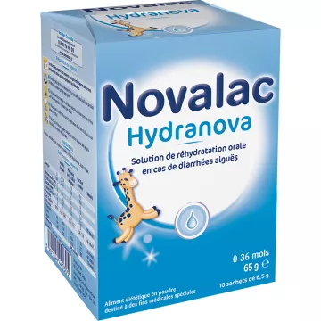 Novalac Hydranova 10 Sachets De 6,5g