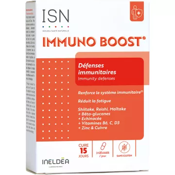 Ineldea Immuno Boost Immunabwehr & Müdigkeit 30 Kapseln