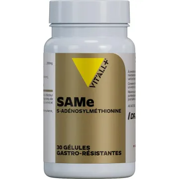 Vitall+ SAMe S-adenosyl-L-methionine 200mg 30 capsules