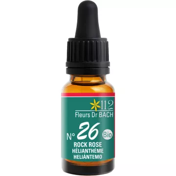 Bach Flower Remedies Helianthemum 10ml Inebios Rock Rose N°26