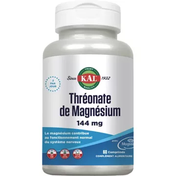Magnesium Threonate 144mg KAL 60 Tablets