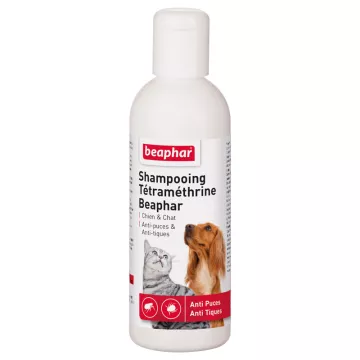 Beaphar Shampooing Anti-puces & Anti-tiques Chien & Chat 200 ml