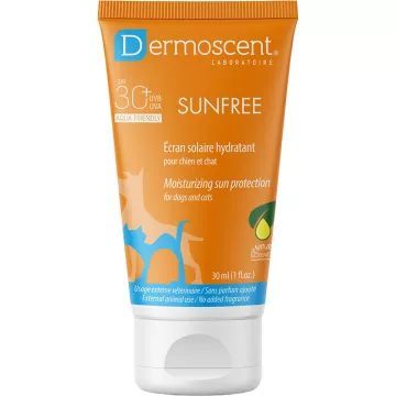 Crema Solar Dermoscent SunFree Perro Gato