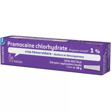 Pramocaïne 1% Aambeiencrisis biogaran OTC 30g