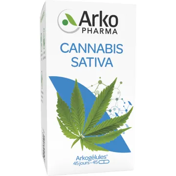 Arkocápsulas Cannabis Sativa Arkopharma 45 cápsulas