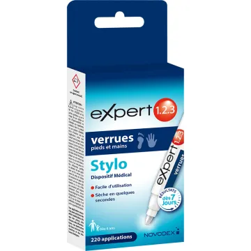 Novodex Expert 1.2.3 Warzen Stift 220 Anwendungen