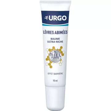 Urgo Geschädigte Lippen Ultra-reichhaltiger Balsam Honig 10ml