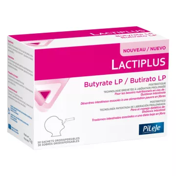 Butirato de Lactiplus LP 30 Sachês Orodispersíveis