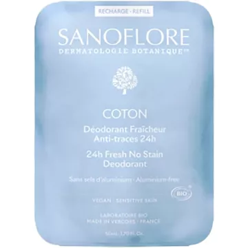Sanoflore Déodorant Fraîcheur Anti-Traces 24h