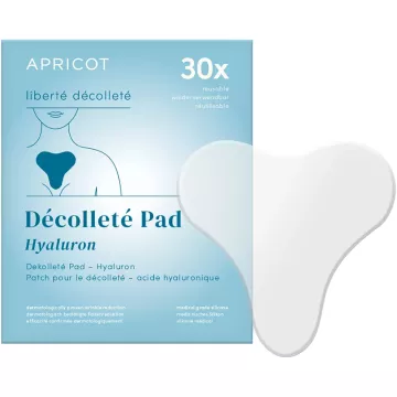 Apricot Patch Décolleté Réutilisable Silicone & Acide Hyaluronique 