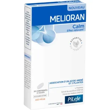 Pileje Melioran Calm Effet Relaxant 30 comprimés à sucer