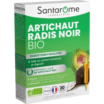 Santarome Alcachofa Rábano Negro BIO 20 ampollas 10ml