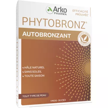 Arkopharma Phytobronz Autobronzant 30 Gélules