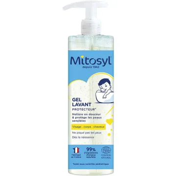 Mitosyl Gel Limpiador Protector Cara Cuerpo Cabello 490ml
