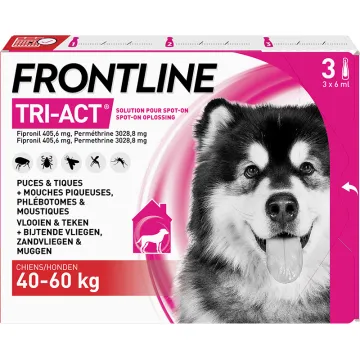 Frontline Tri-Act XL Cães 40-60 kg