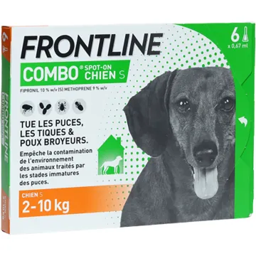 Frontline Combo Honden S 2-10 kg 6 Pipetten