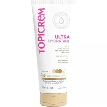 Topicrem Ultra Moisturizing Progressive Tan Milk 200 ml