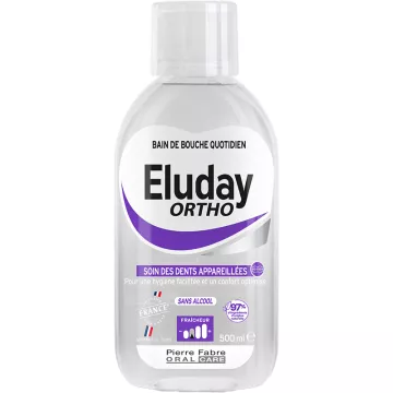 Eluday Ortho Полоскание для рта 500 мл и мерный стаканчик