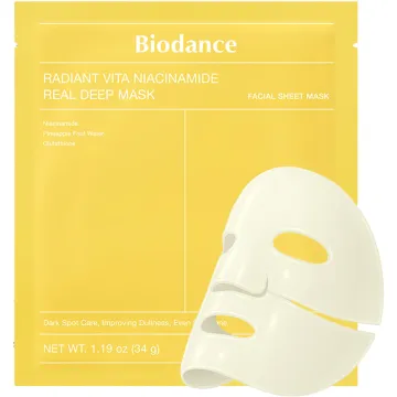 Biodance Radiant Vita Niacinamide gezichtsmasker x1