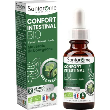 Complexo de botões «Conforto Intestinal» Biológico, 30 ml, Santarome