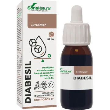 Soria Natural Diabesil C-17 Blood glucose 50 ml