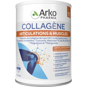 Colagénio Articulações e Músculos Arkopharma 260g