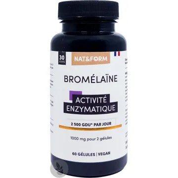 Nat & Form Nutraceutique Bromelina 60 capsule