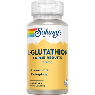 Solaray L-Glutatione in forma ridotta 50 mg 60 capsule