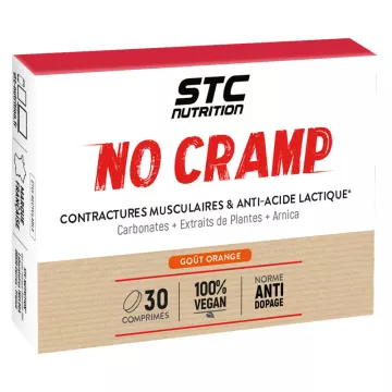 STC No Cramp 30 comprimidos mastigáveis laranja