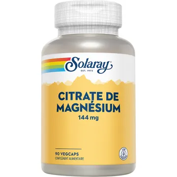 Solaray Magnesiumcitraat 144 mg 90 capsules
