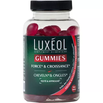 Luxéol Gummies Kraft & Wachstum Haare & Nägel 60 Gummis