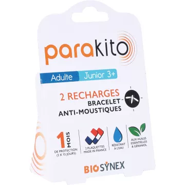 Антимоскитный браслет Parakito Refills x2