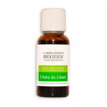 Biogemm Cedro Do Líbano Bud Maceration Organic 30ml