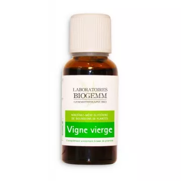 Biogemm Virgin Vine Bud Organic Maceration 30ml