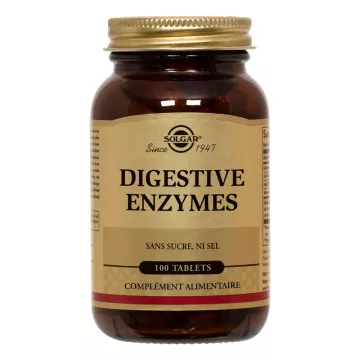 Solgar Digestive Enzymes 100 Comprimés