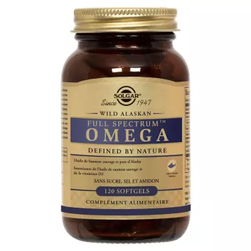 Solgar Full Spectrum Omega 120 Softgels