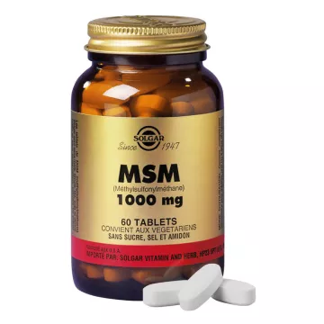 Solgar MSM 1000 мг 60 таблеток