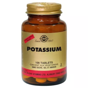 SOLGAR Potassium 100 Comprimés