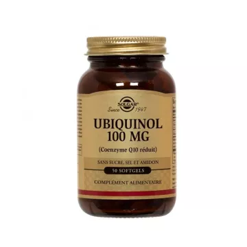 Ubiquinol CoQ10 SOLGAR Coenzym Q10 reduziert 50 Tabletten