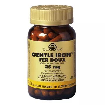 Solgar Gentle Iron Soft Iron 25 mg 90 capsule vegetali