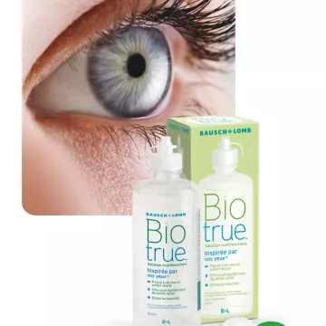 Solução de lentes de contato gelatinosas multifuncionais Biotrue