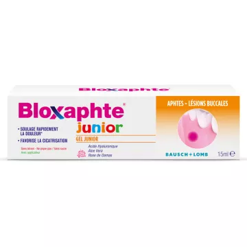 Bloxaphte Junior Gel Aphten - Mundläsionen Bausch+Lomb 15 ml