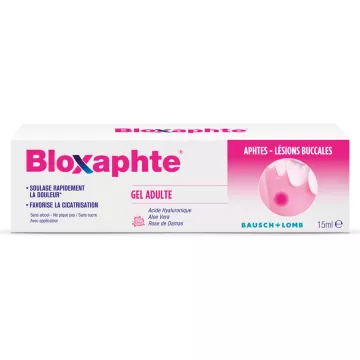 Bausch+Lomb Bloxaphte Gel Erwachsene Aphten Mundläsionen 15 ml