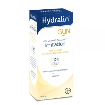 Hydralin Gyn Irritation intime Gel lavant calmant 400ml