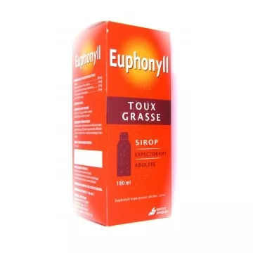 Cough Syrup expectorante EUPHONYLL ADULTOS FAT 180 ml