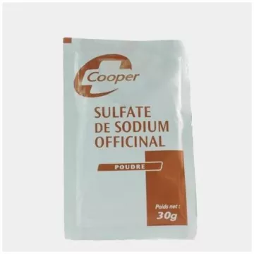 Sulfate de sodium officinal Cooper sachet 30g*