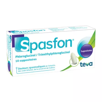 SPASFON belly pain 10 Suppositories