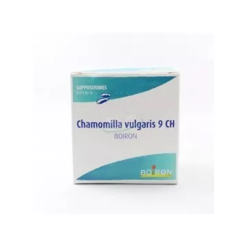 Chamomilla vulgaris 9CH 12 Supositorios BT12 Homeopatía Boiron Teeth